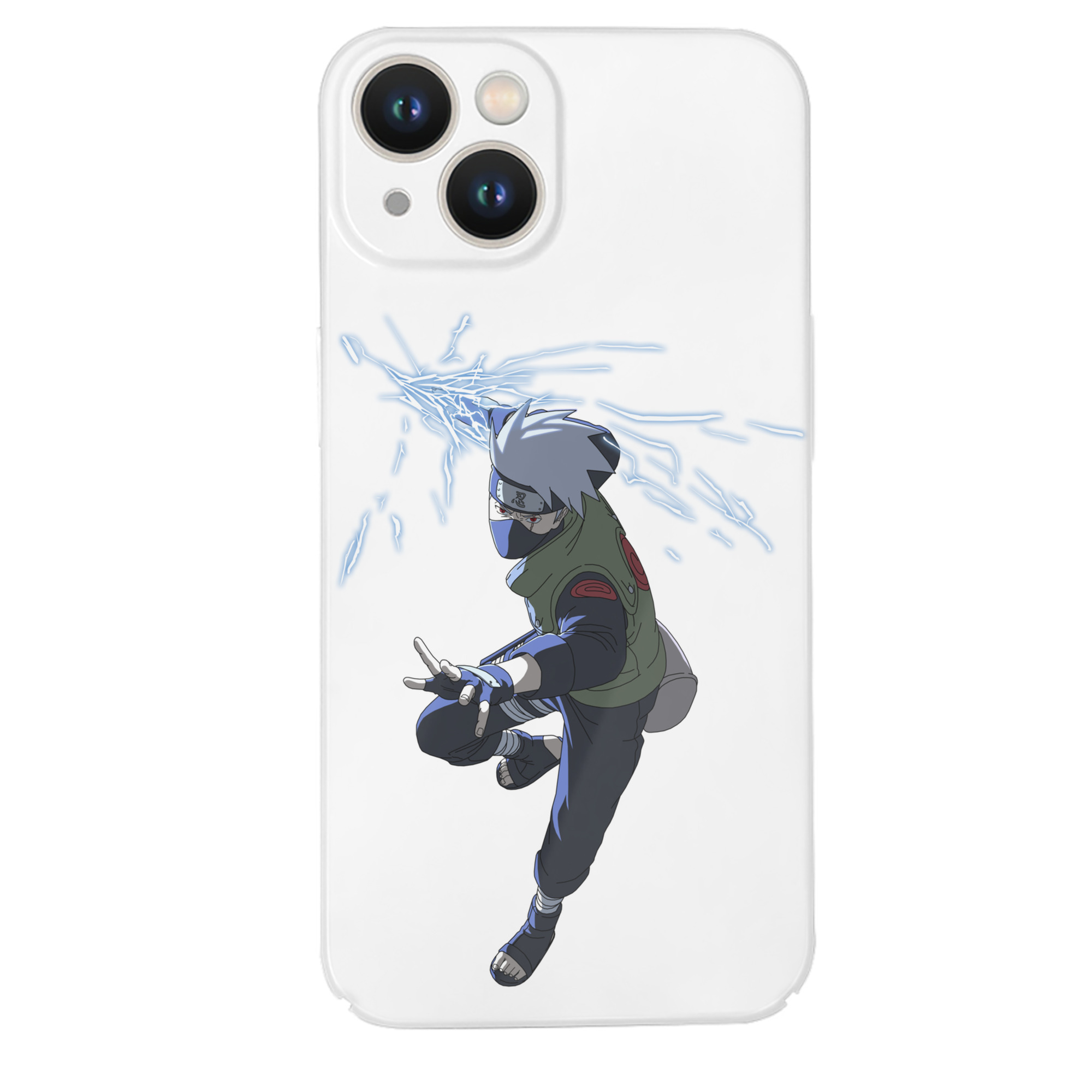 （画像用） NARUTO -ナルト- はたけ カカシ Hatake Kakashi 【iPhone 14シリーズ対応】ハードケース